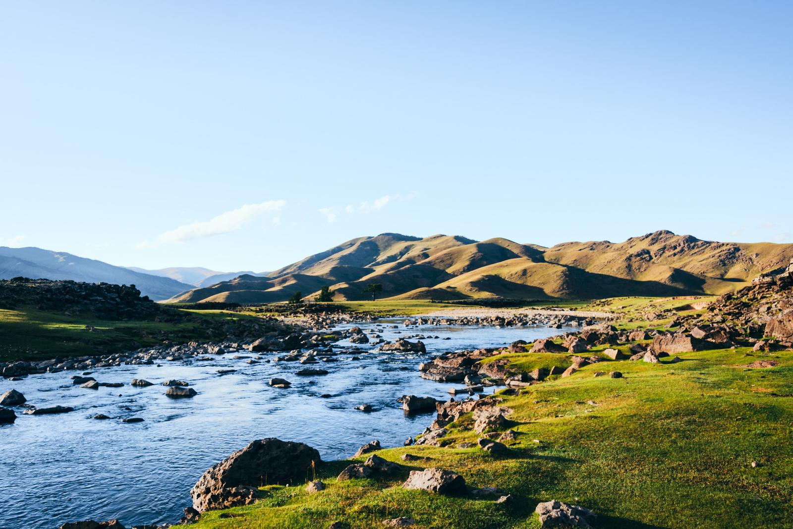 Flowing All the Way to Orkhon Waterfall