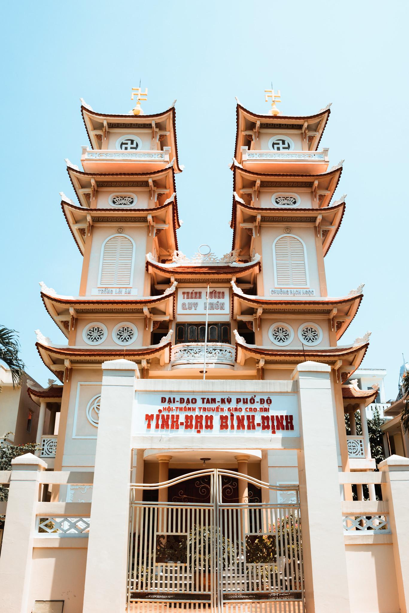 Cao Dai Temple at Quy Nhon