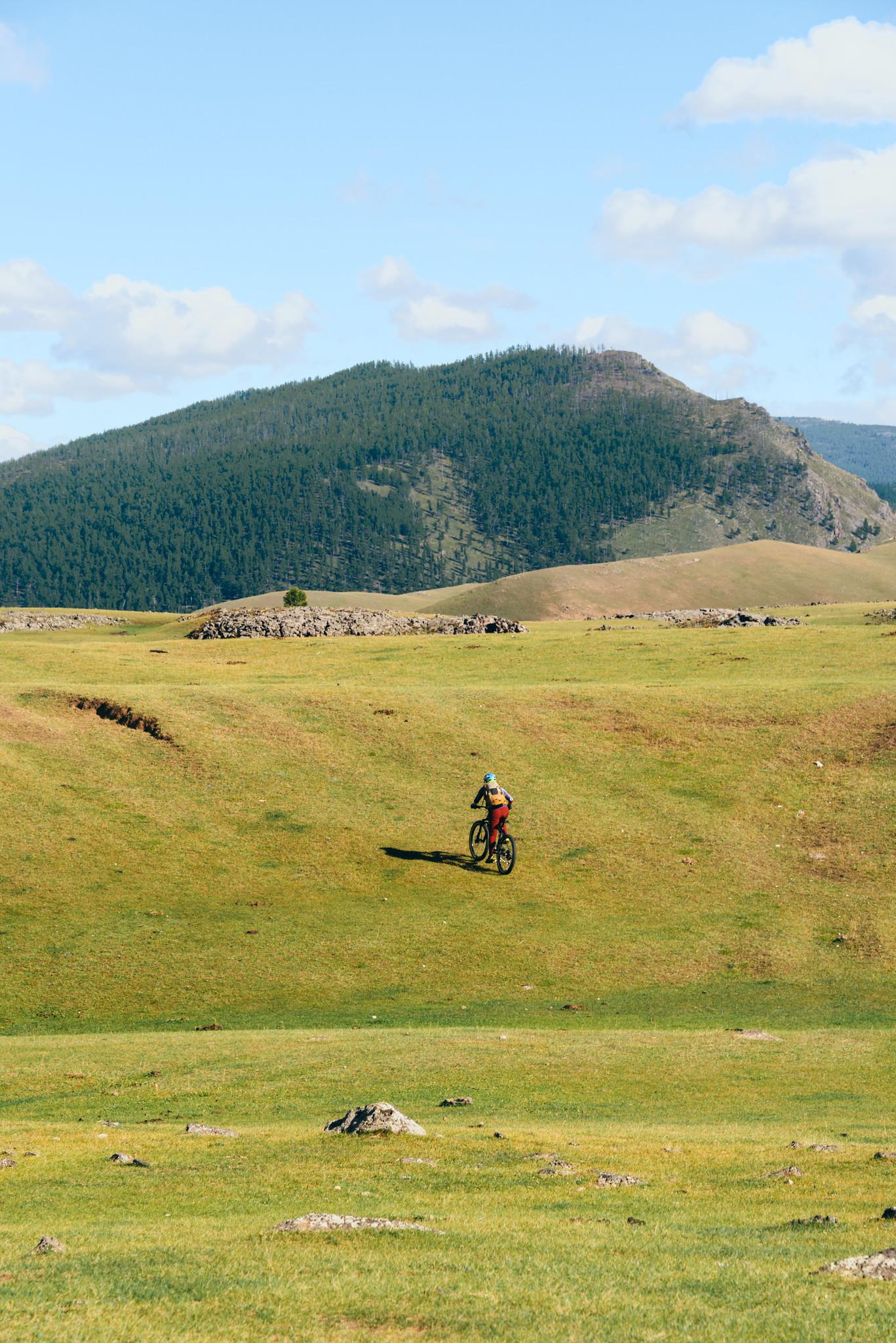 The Bike-Riding Visitors