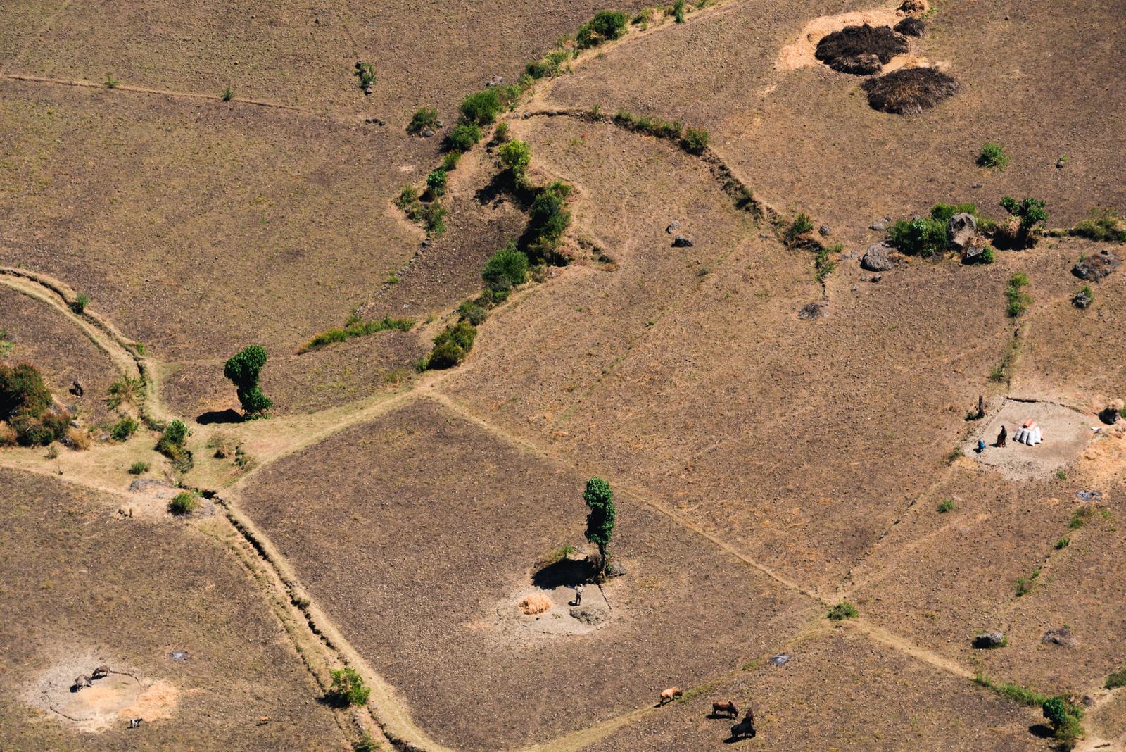 Ethiopia Terrain Viewed from the Park