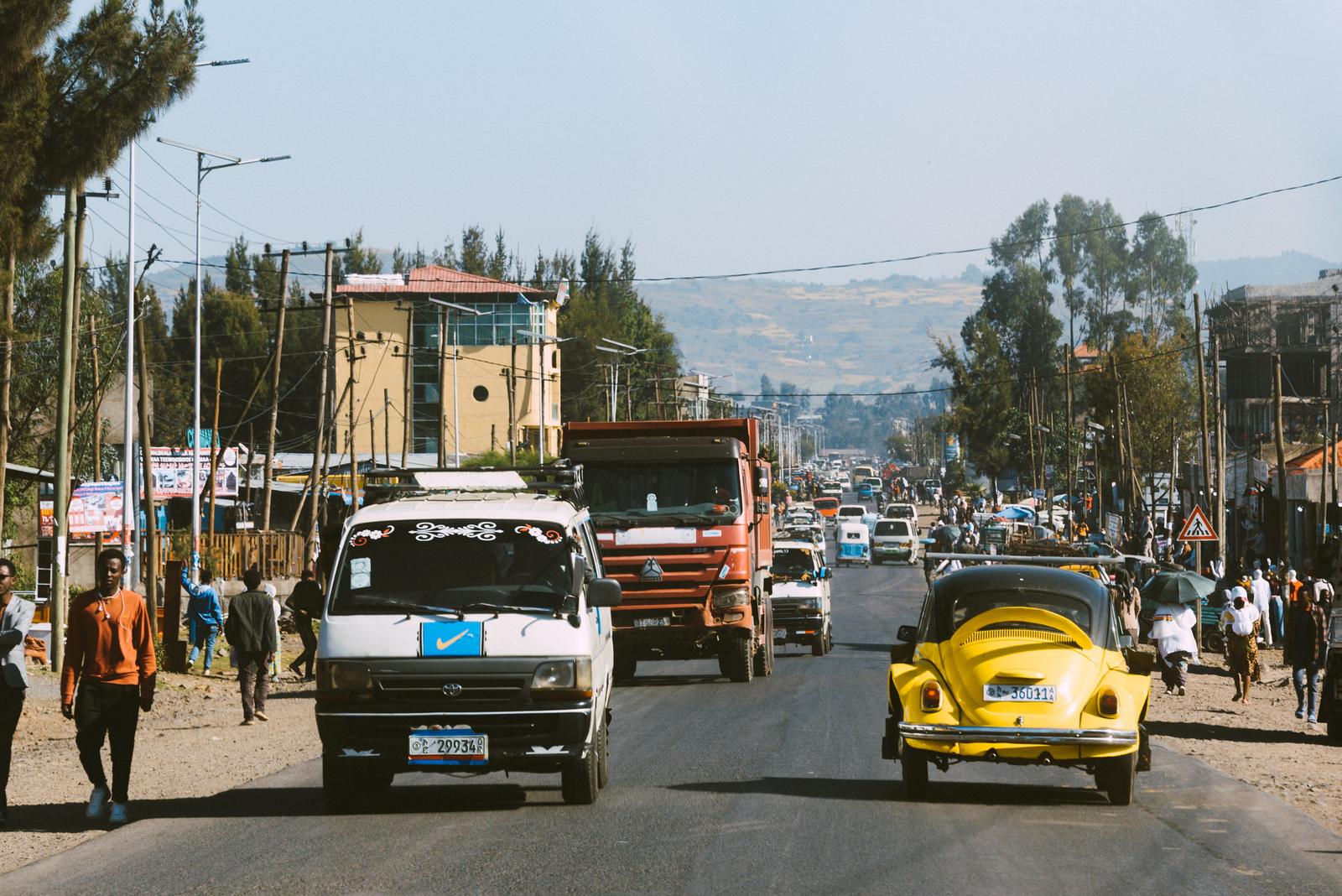 The Villages and Towns along the National Highway